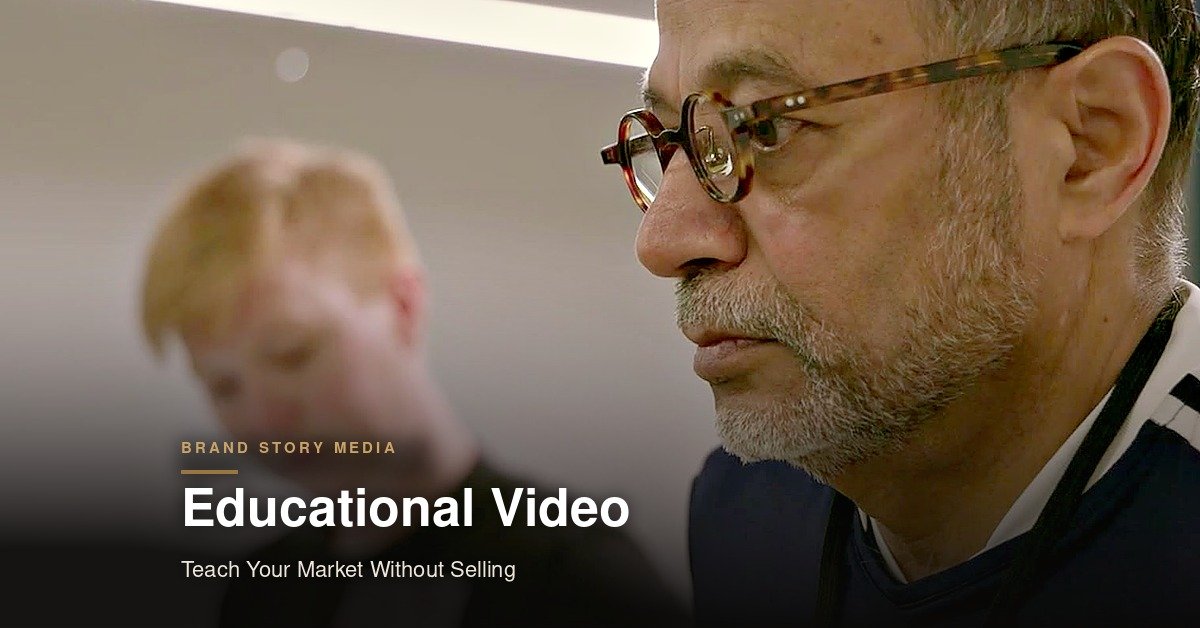 Educational Video Production: Teaching Your Market Without Selling